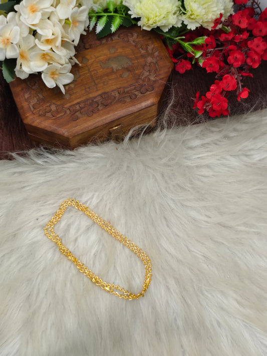Forming matte finished (1Gram gold plated) Model Chain