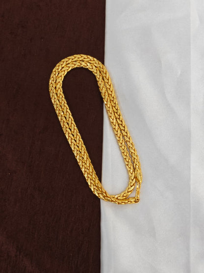 Men’s Signature Gold Chain – Unique Heavy Look Design