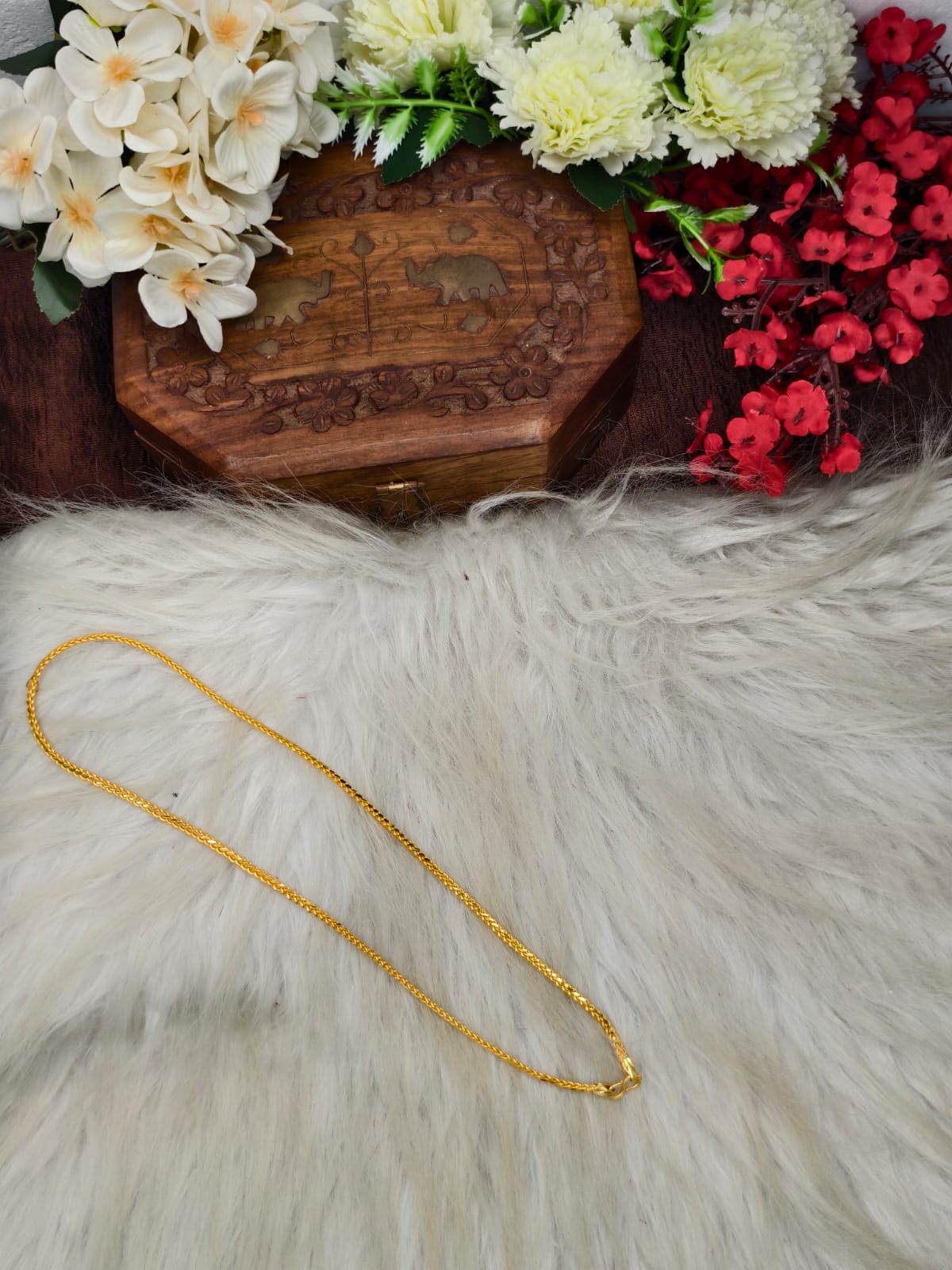 Men’s Exclusive Matte Gold Chain – Trendy & Powerful Style