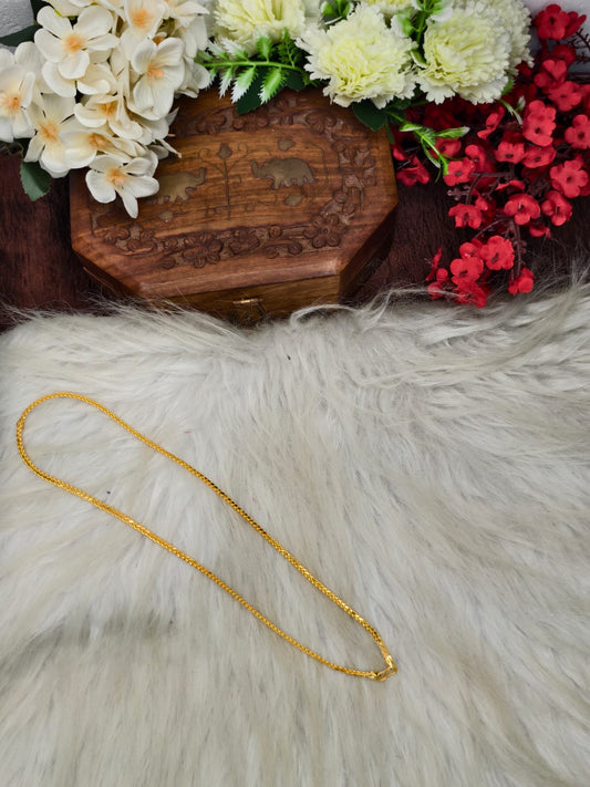 Men’s Exclusive Matte Gold Chain – Trendy & Powerful Style