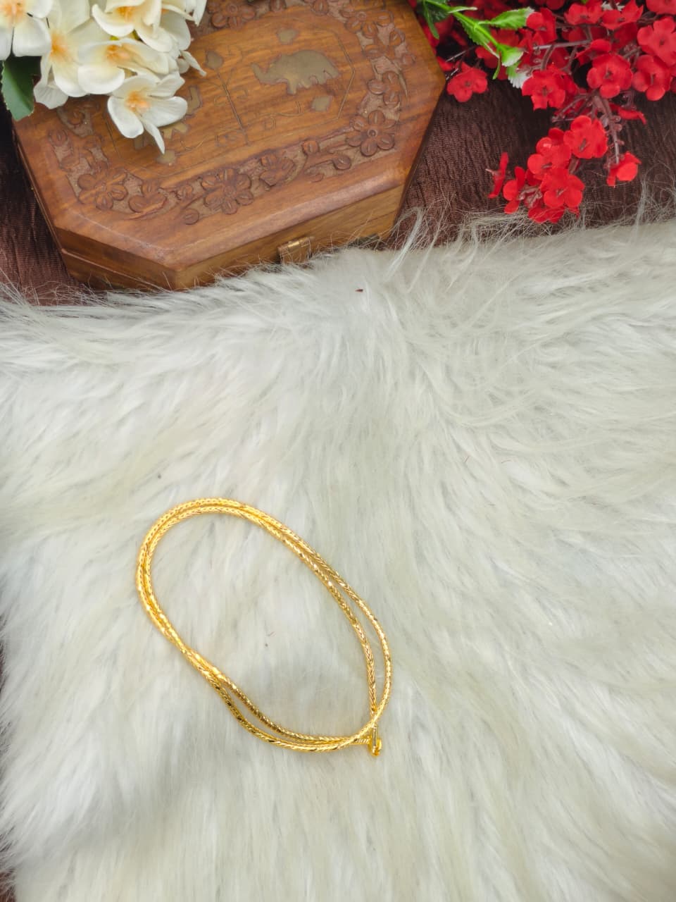 Forming matte finished (1Gram gold plated) Model Chain