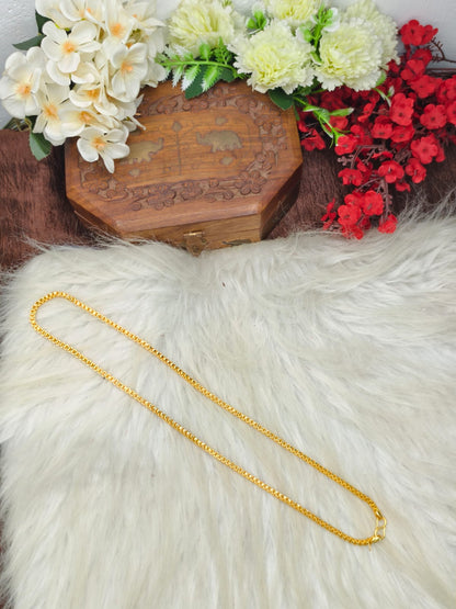 Exclusive Men's Gold-Plated Chain – Premium Bold Design