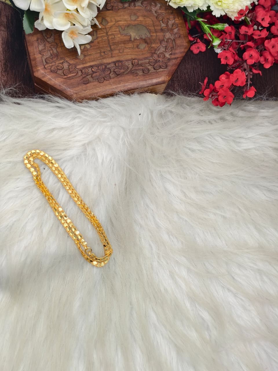 Forming matte finished (1Gram gold plated) Model Chain