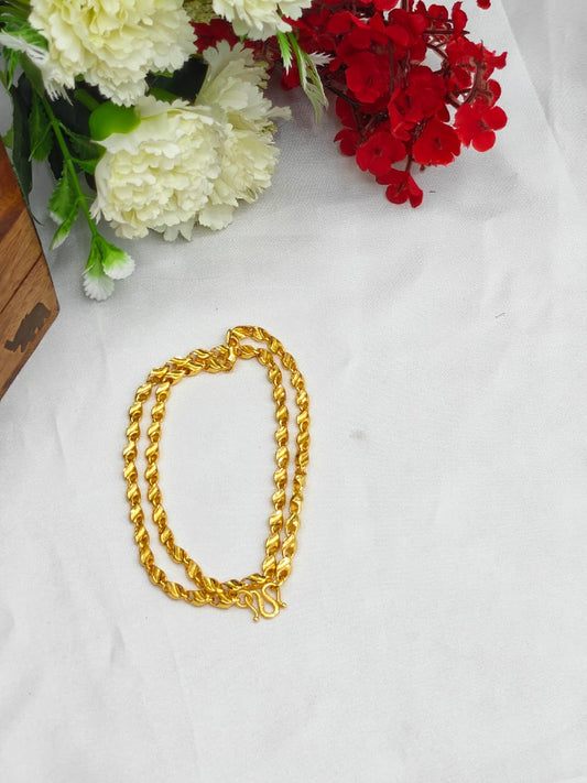 Exclusive Men's Gold-Plated Chain – Premium Bold Design