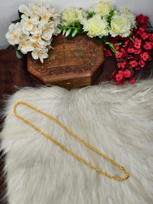 Exclusive Men's Gold-Plated Chain – Premium Bold Design