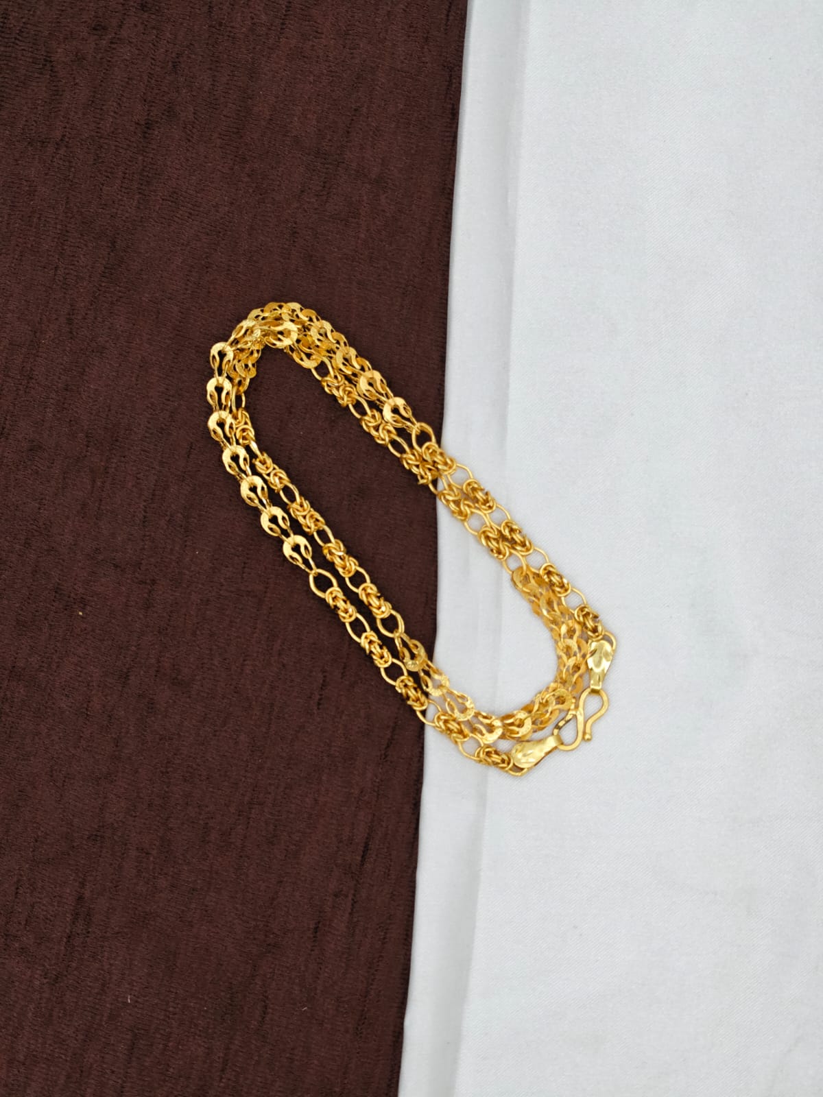 Exclusive Men's Gold-Plated Chain – Premium Bold Design 20inc