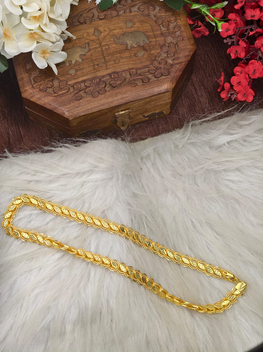 Men’s Signature Gold Chain – Unique Heavy Look Design