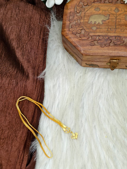 ✨ Elegant 1 Gram Gold-Plated Women’s Chain | 18 Inch Lightweight Necklace ✨