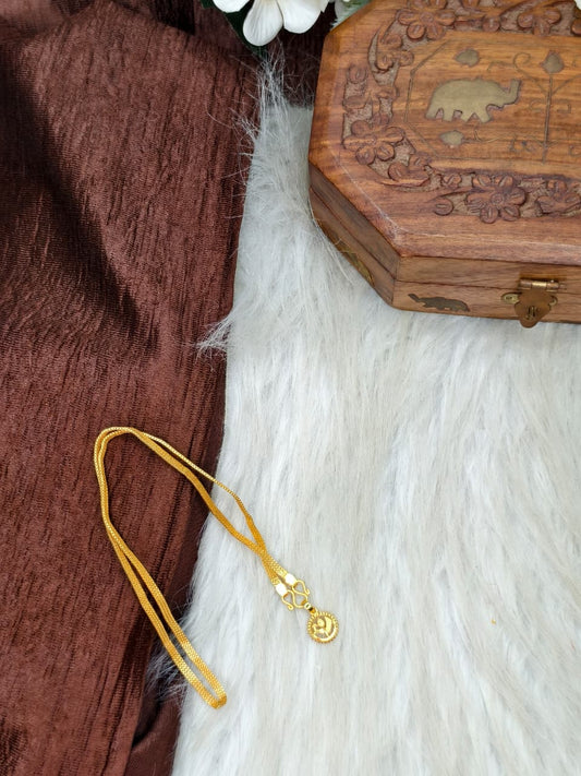 ✨ Elegant 1 Gram Gold-Plated Women’s Chain | 18 Inch Lightweight Necklace ✨