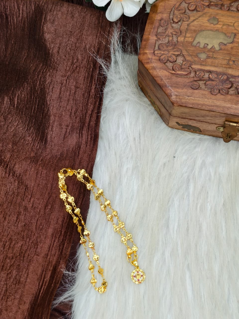 ✨ Elegant 1 Gram Gold-Plated Women’s Chain | 18 Inch Lightweight Necklace ✨