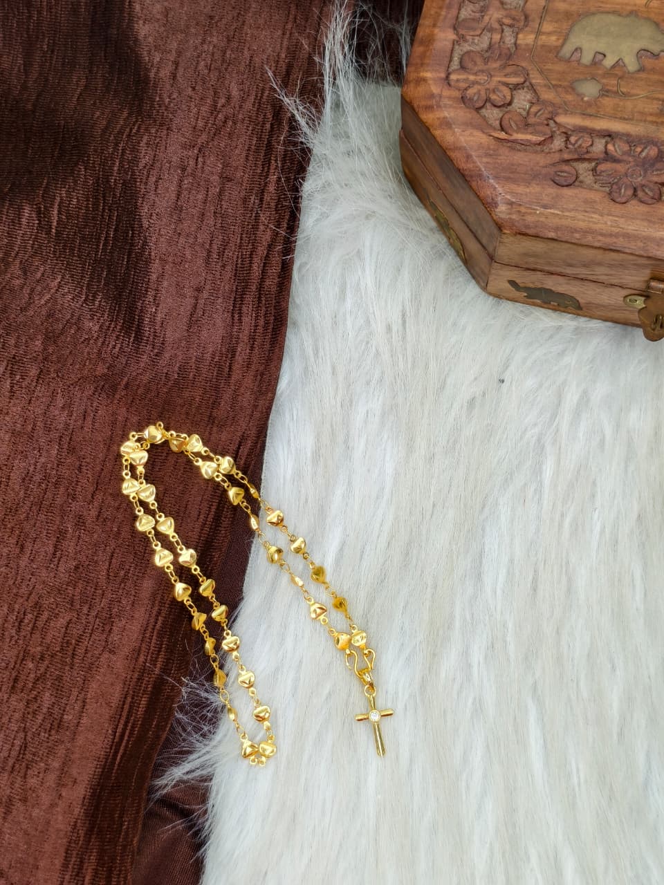 ✨ Elegant 1 Gram Gold-Plated Women’s Chain | 18 Inch Lightweight Necklace ✨