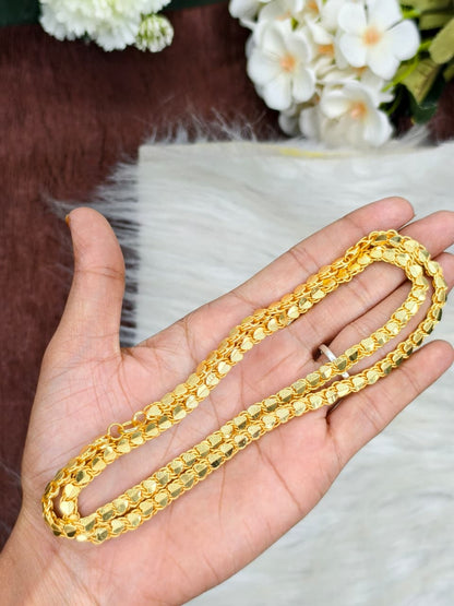 Forming matte finished (1Gram gold plated) Model Chain