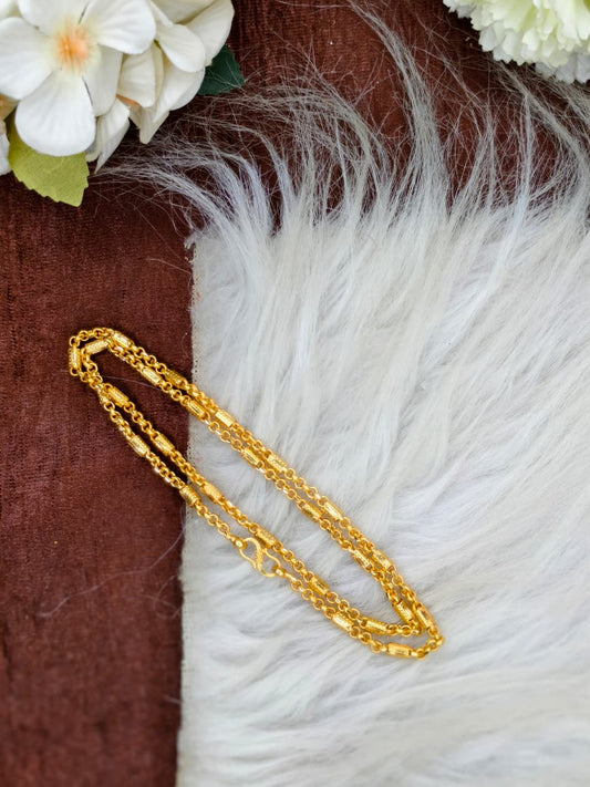 Exclusive Men's Gold-Plated Chain – Premium Bold Design Model-3