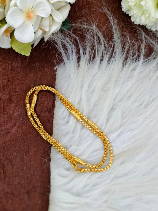 Exclusive Men's Gold-Plated Chain – Premium Bold Design Model-4