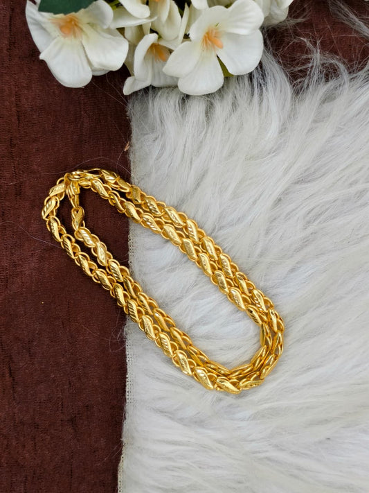 Exclusive Men's Gold-Plated Chain – Premium Bold Design Moedl-7
