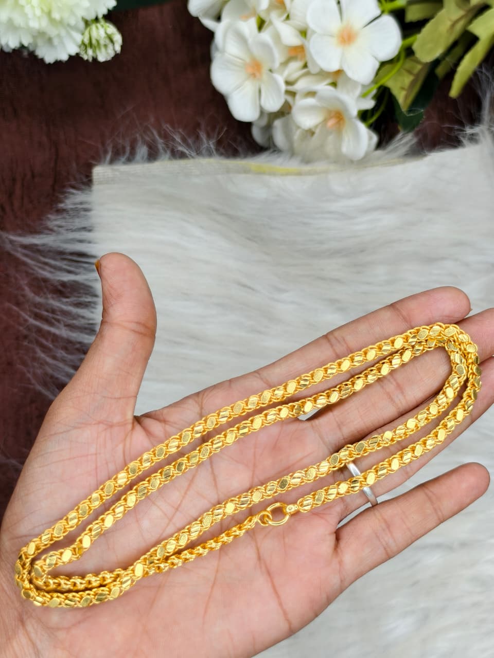 Forming matte finished (1Gram gold plated) Model Chain
