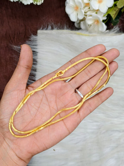 Forming matte finished (1Gram gold plated) Model Chain