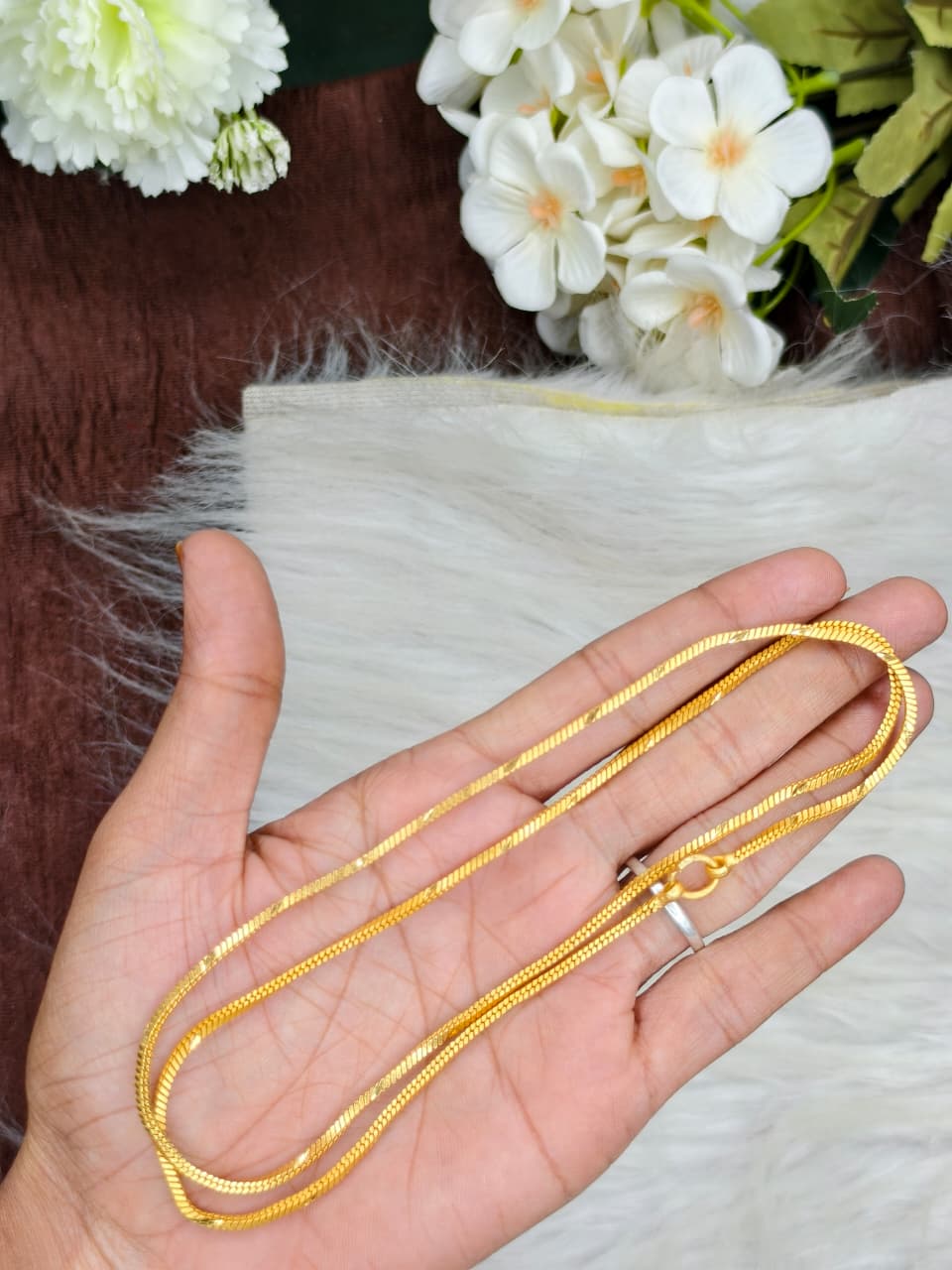 Forming matte finished (1Gram gold plated) Model Chain