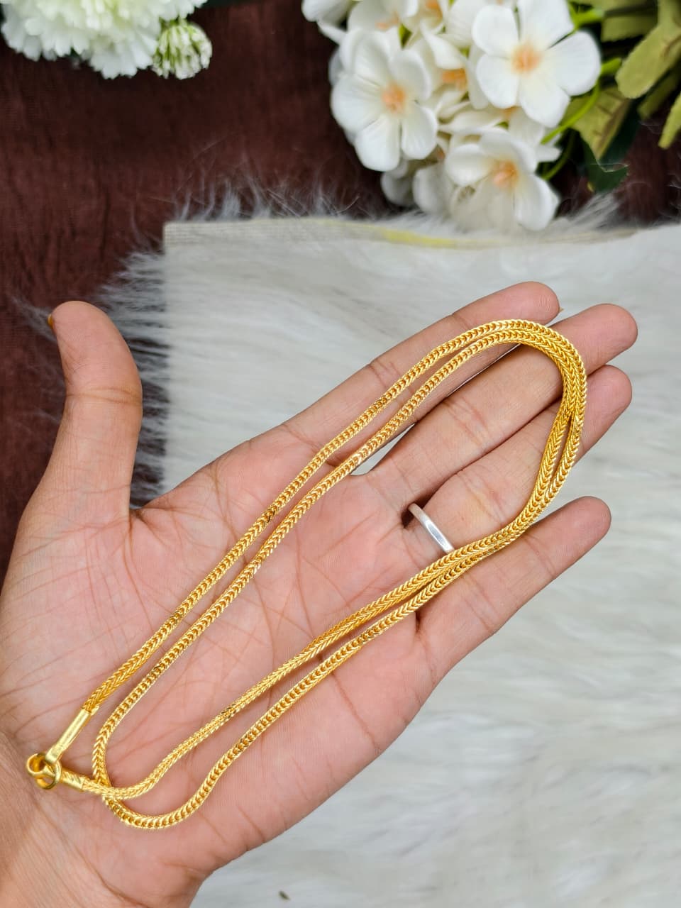 Forming matte finished (1Gram gold plated) Model Chain