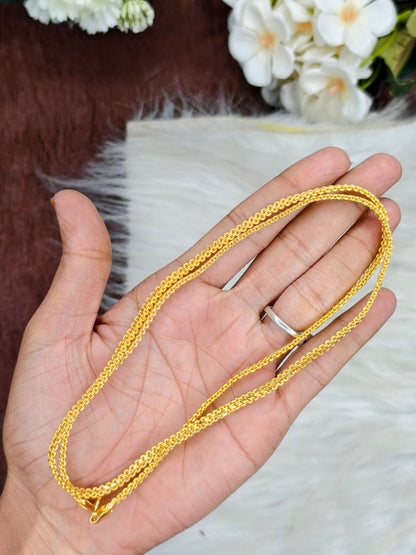 Forming matte finished (1Gram gold plated) Model Chain