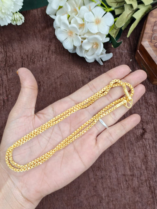 Forming matte finished (1Gram gold plated) Model Chain