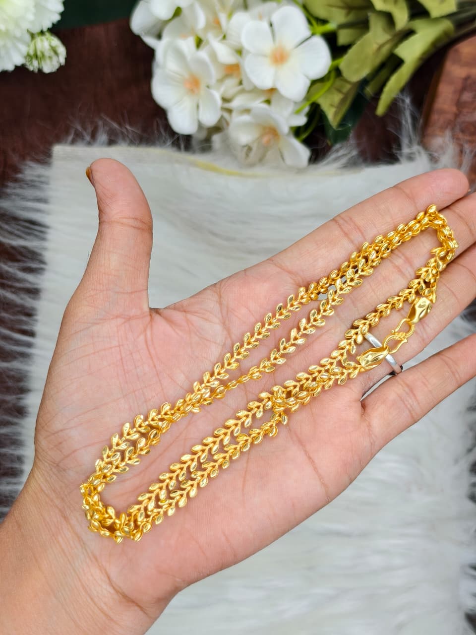 Forming matte finished (1Gram gold plated) Model Chain