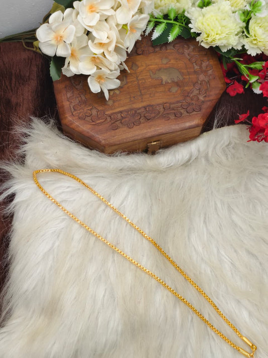 Forming matte finished (1Gram gold plated) Model Chain