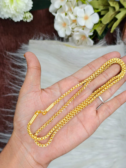 Forming matte finished (1Gram gold plated) Model Chain