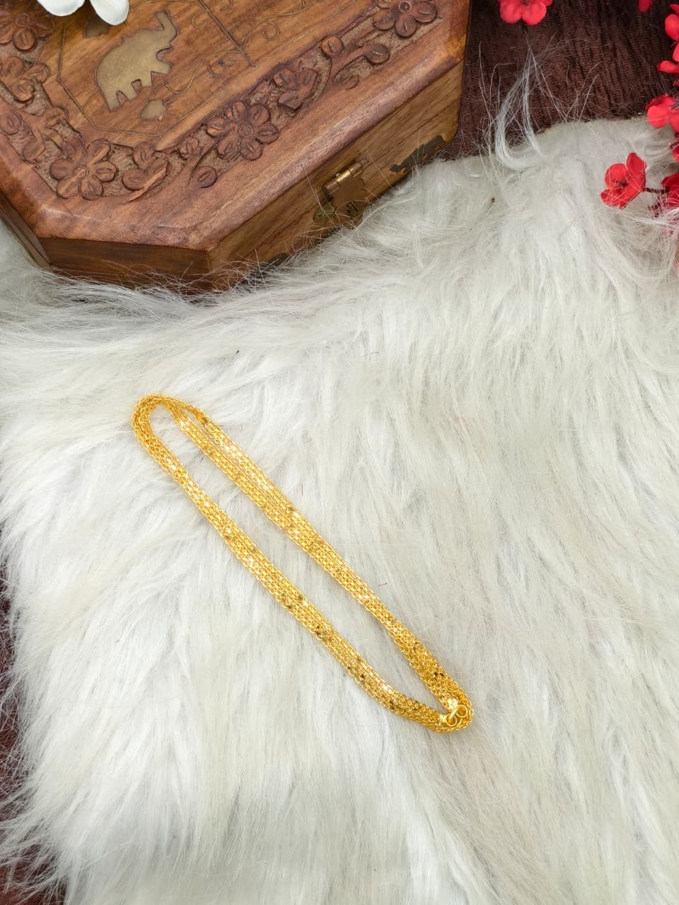 Forming matte finished (1Gram gold plated) Model Chain