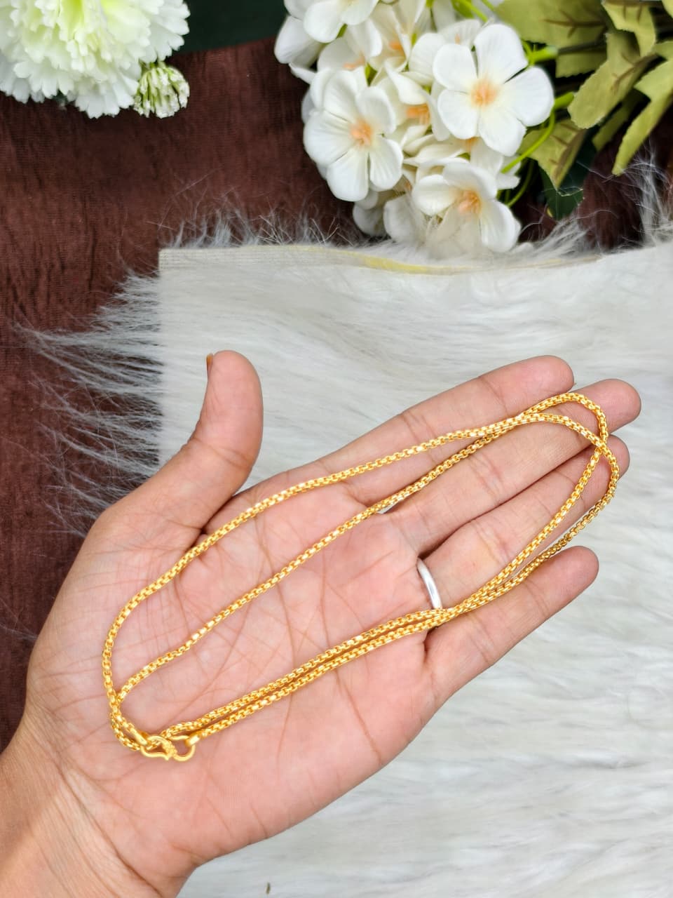 Forming matte finished (1Gram gold plated) Model Chain