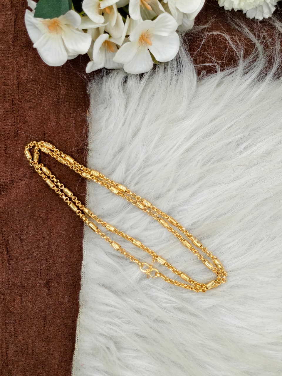 Men’s Elite Gold-Plated Chain – Modern Heavy-Style Design Model-11