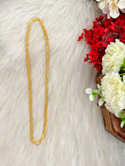 Men’s Signature Gold Chain – Unique Heavy Look Design