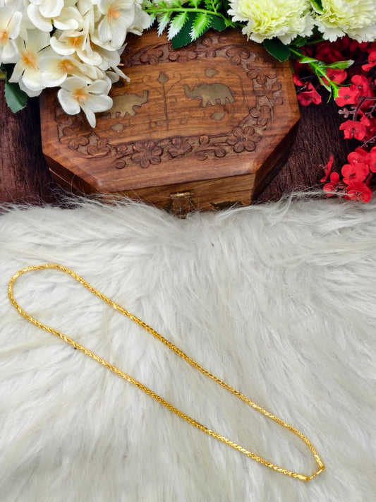 Exclusive Men's Gold-Plated Chain – Premium Bold Design