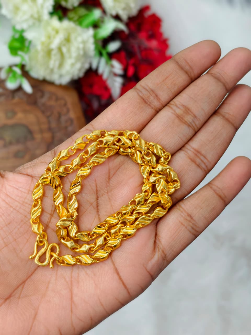 Exclusive Men's Gold-Plated Chain – Premium Bold Design