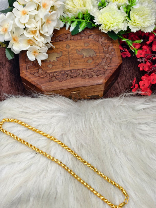 Men’s Signature Gold Chain – Unique Heavy Look Design