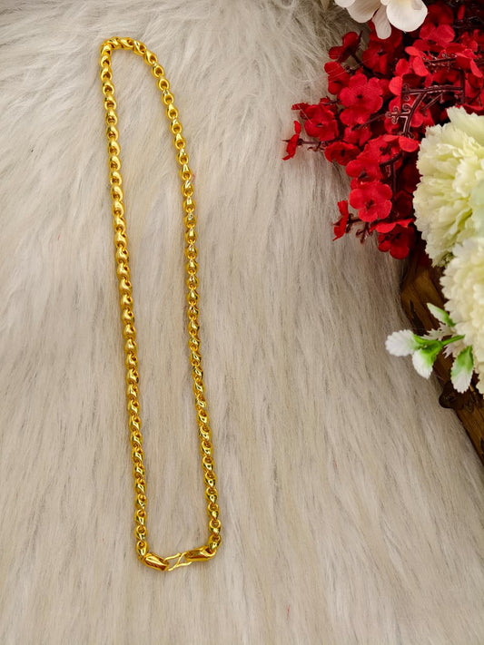 Men’s Signature Gold Chain – Unique Heavy Look Design