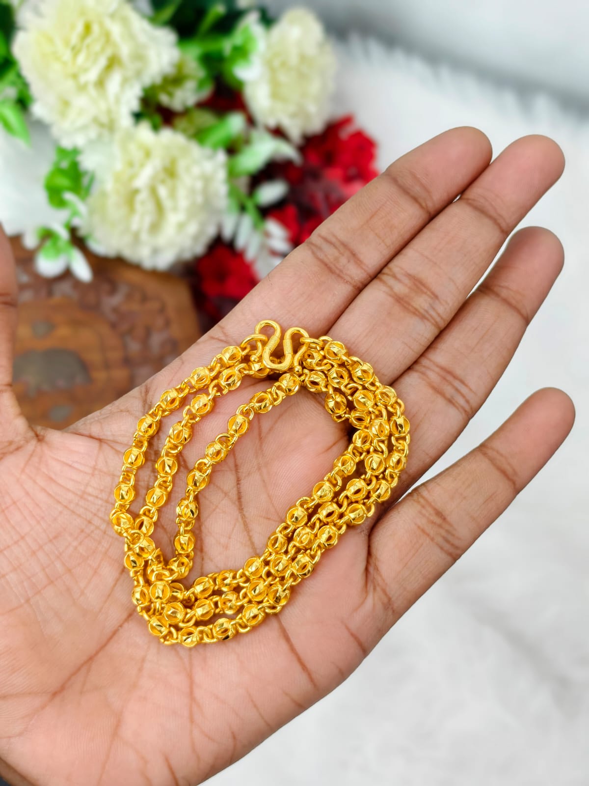 Exclusive Men's Gold-Plated Chain – Premium Bold Design