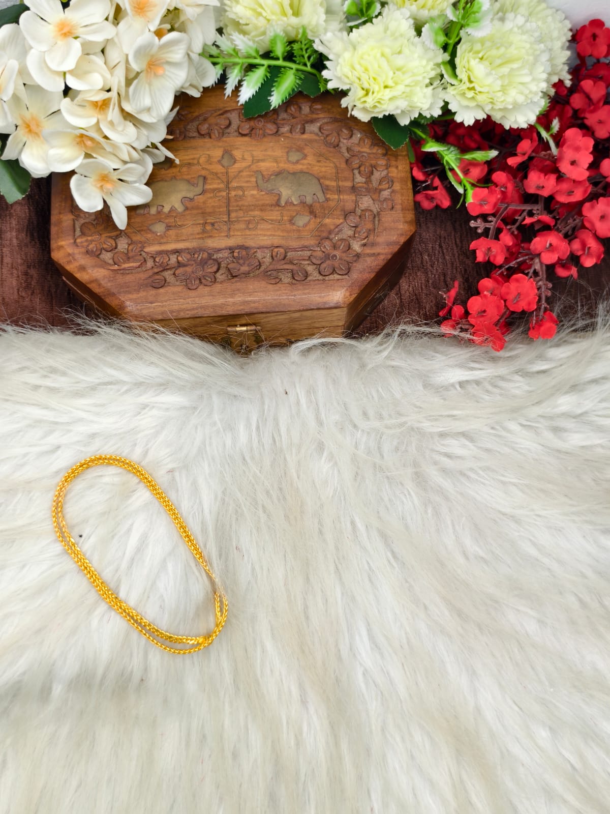 Men’s Exclusive Matte Gold Chain – Trendy & Powerful Style