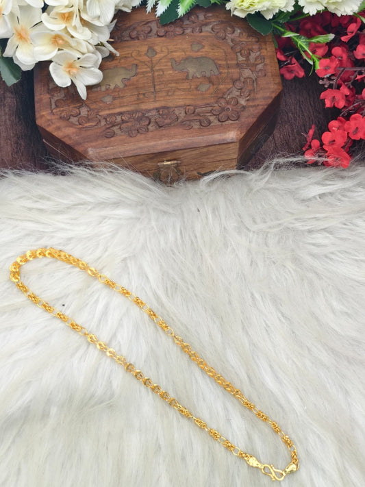 Exclusive Men's Gold-Plated Chain – Premium Bold Design