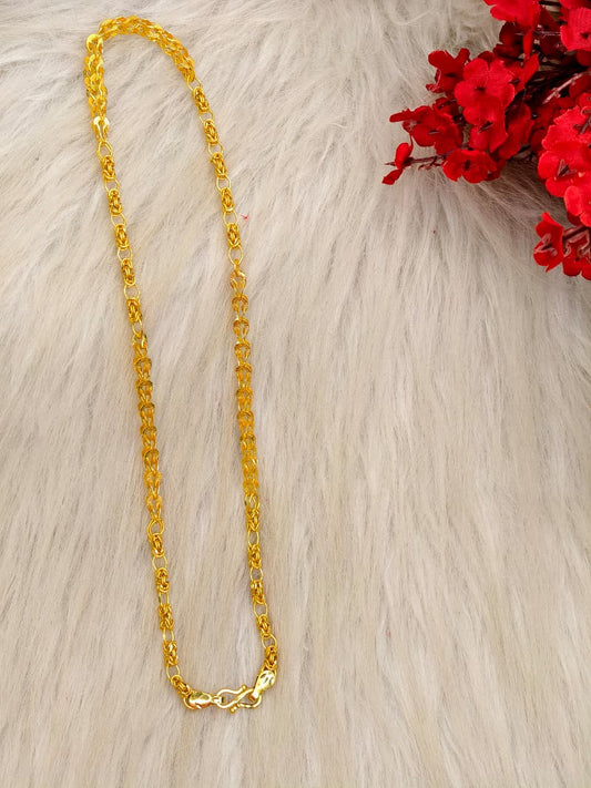 Exclusive Men's Gold-Plated Chain – Premium Bold Design