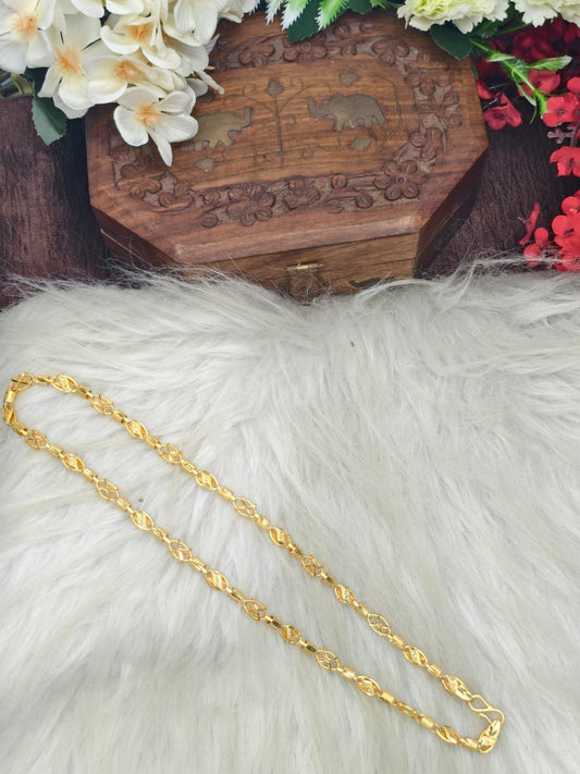 Men’s Signature Gold Chain – Unique Heavy Look Design