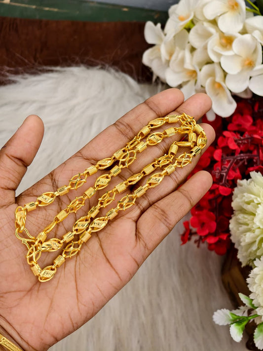 Men’s Signature Gold Chain – Unique Heavy Look Design