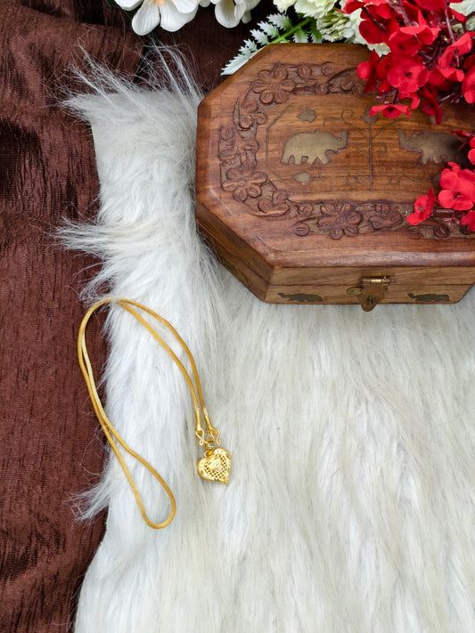 ✨ Elegant 1 Gram Gold-Plated Women’s Chain | 18 Inch Lightweight Necklace Model-26 ✨