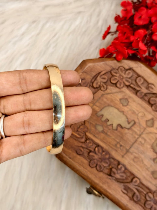 Mens Pure Impon Kaappu – Traditional Gold Look Impon Bracelet for Men | South Indian Style Kada