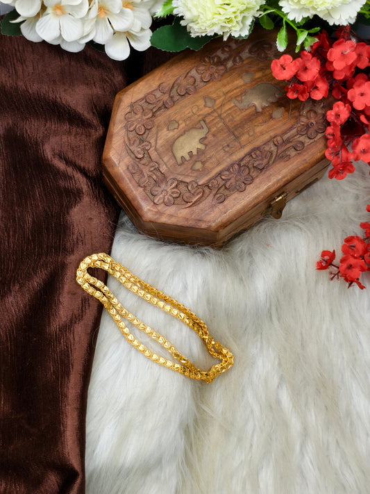 Forming matte finished (1Gram gold plated) Heart Model