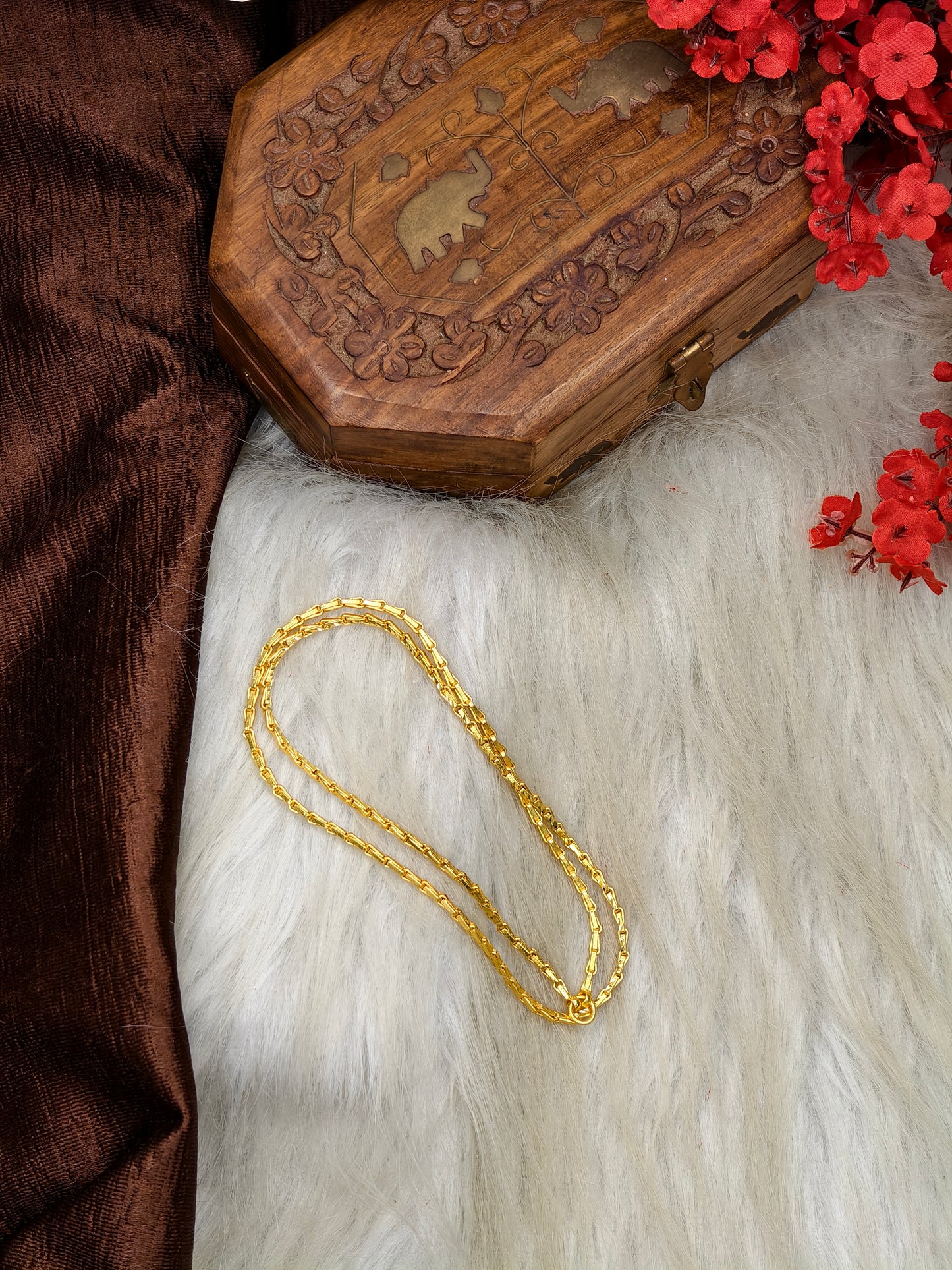 Forming matte finished (1Gram gold plated) traditional Type