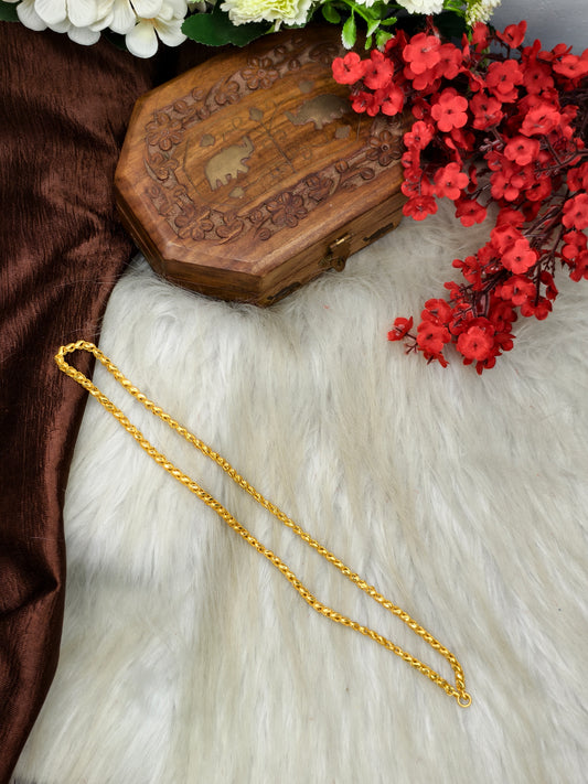 Forming matte finished (1Gram gold plated) Model Chain