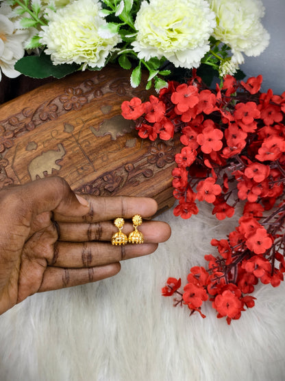 Instagram Trending (1Gram gold Plated) Jhumki