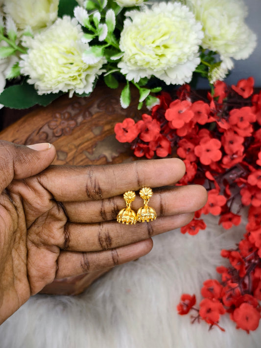 Instagram Trending (1Gram gold Plated) Jhumki