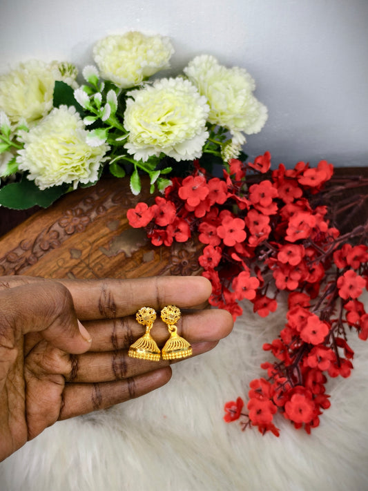 Instagram Trending (1Gram gold Plated) Jhumki